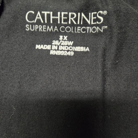 NWT Catherine's 3X ' Suprema' Black Pants! - Picture 4 of 9